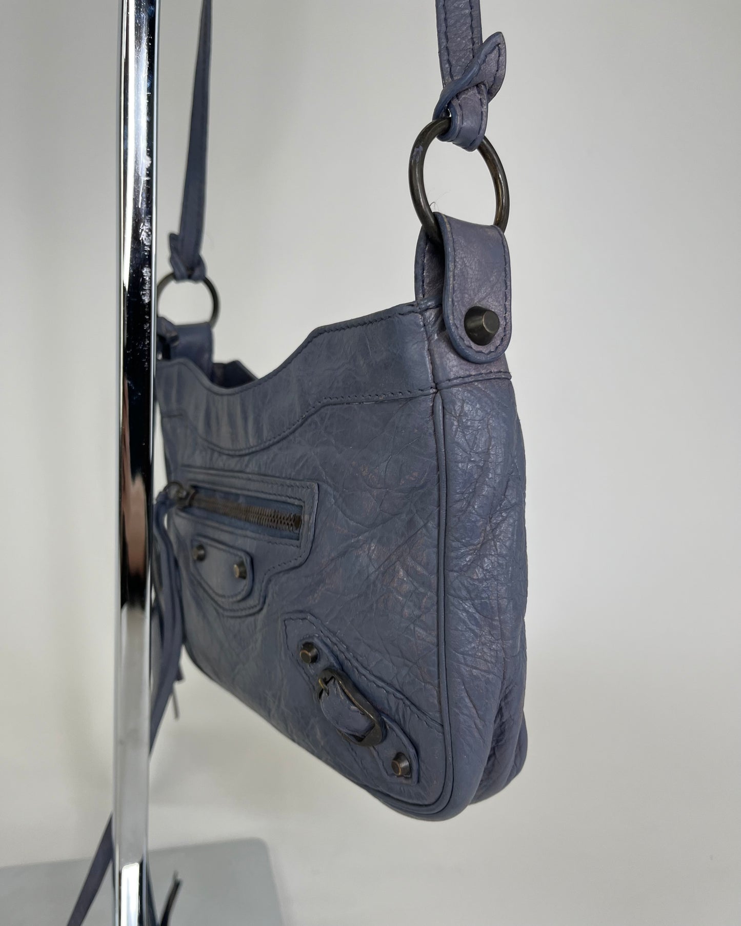 Balenciaga Crossbody Hip Bag Lilac