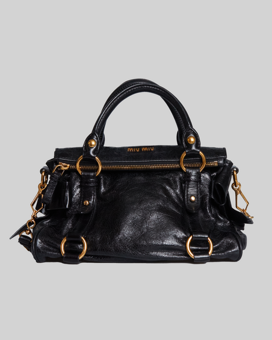 Miu Miu Vitello Lux Bow Bag Mini