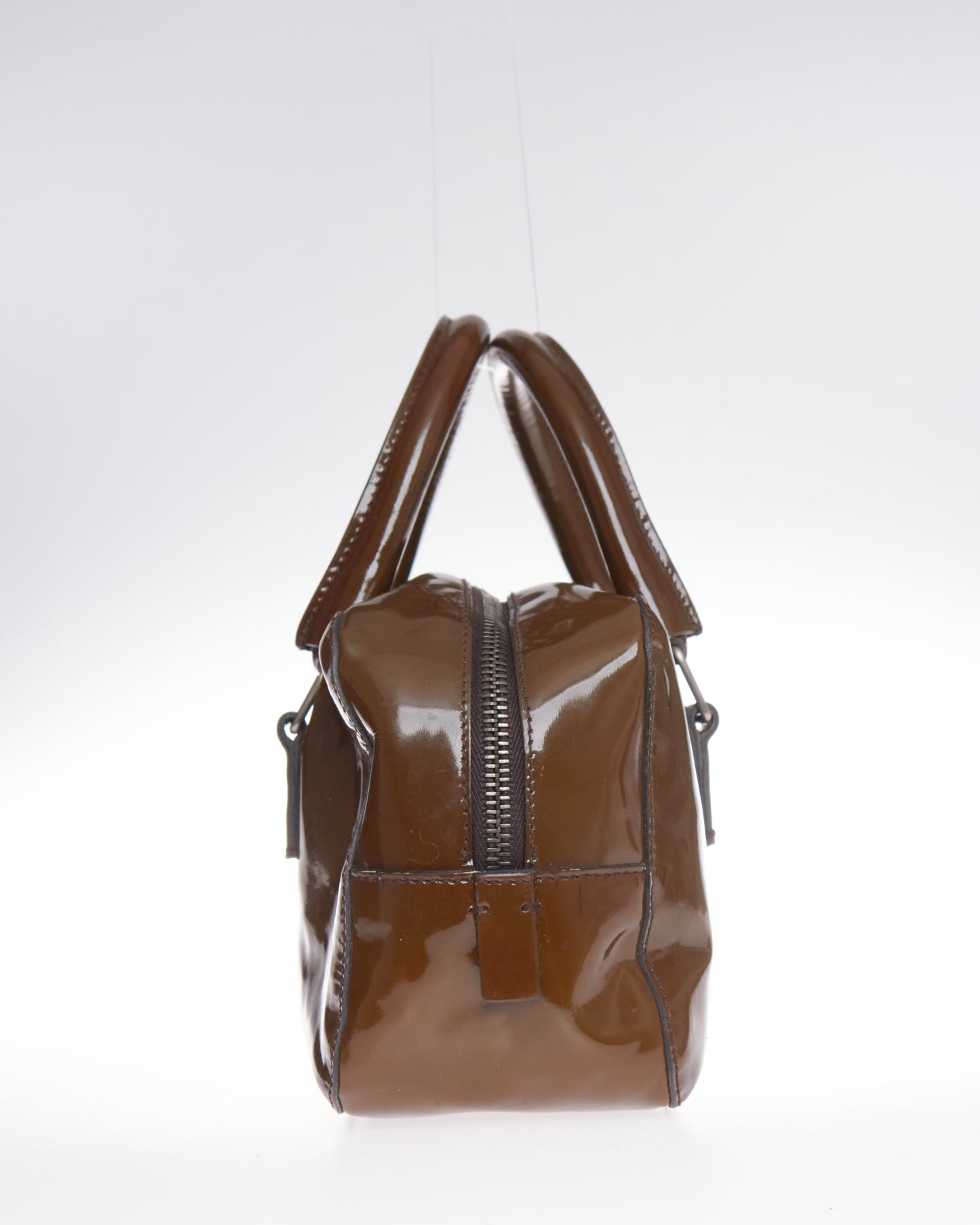 Miu Miu Patent Bowling Bag