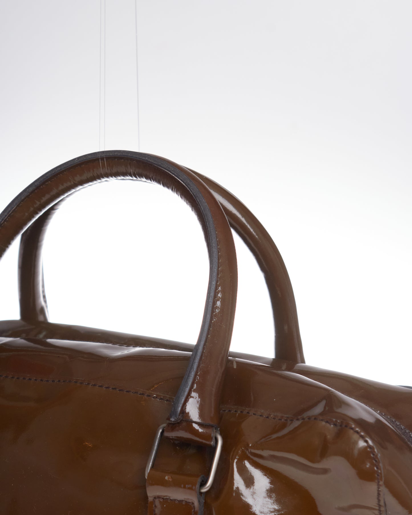 Miu Miu Patent Bowling Bag