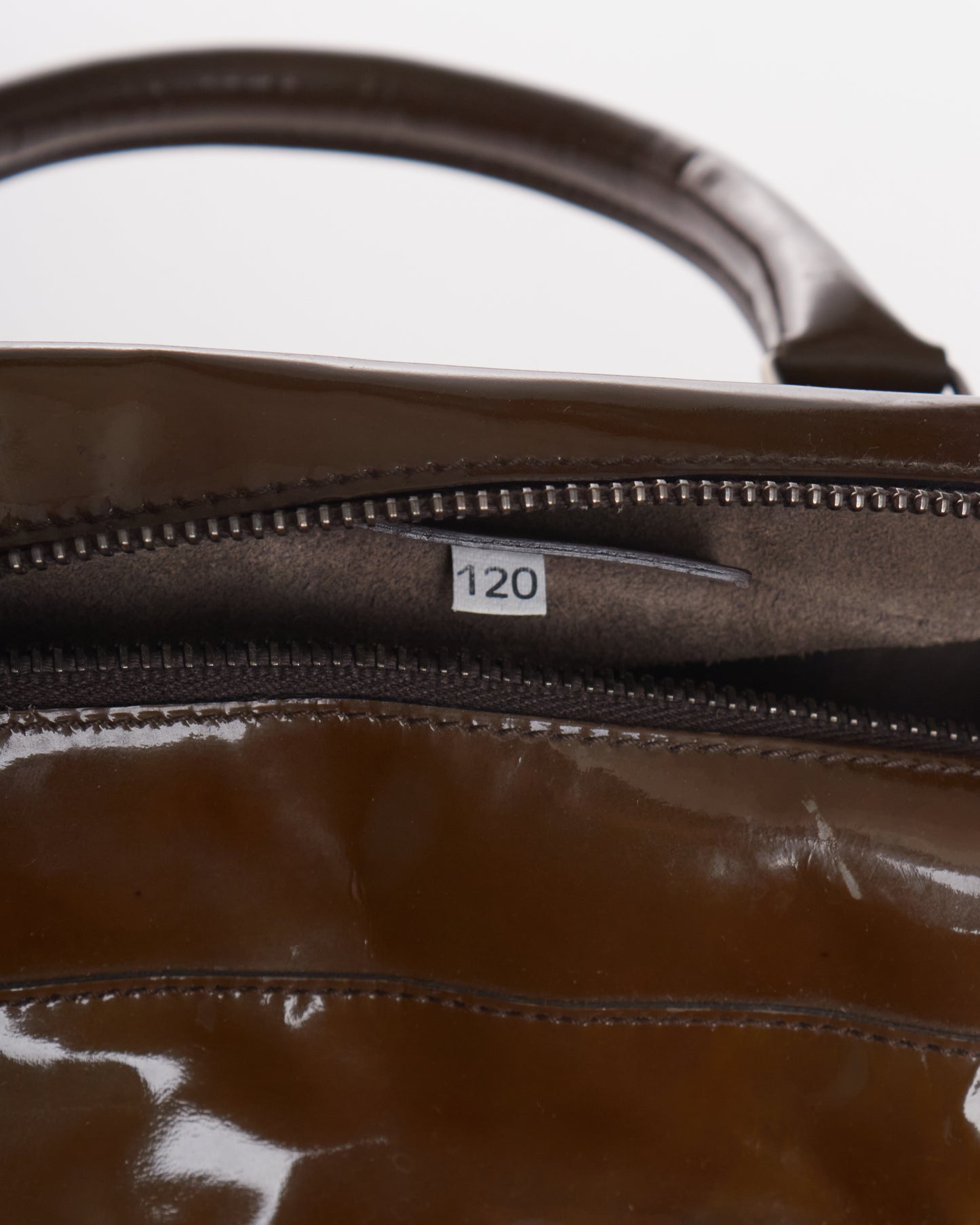 Miu Miu Patent Bowling Bag