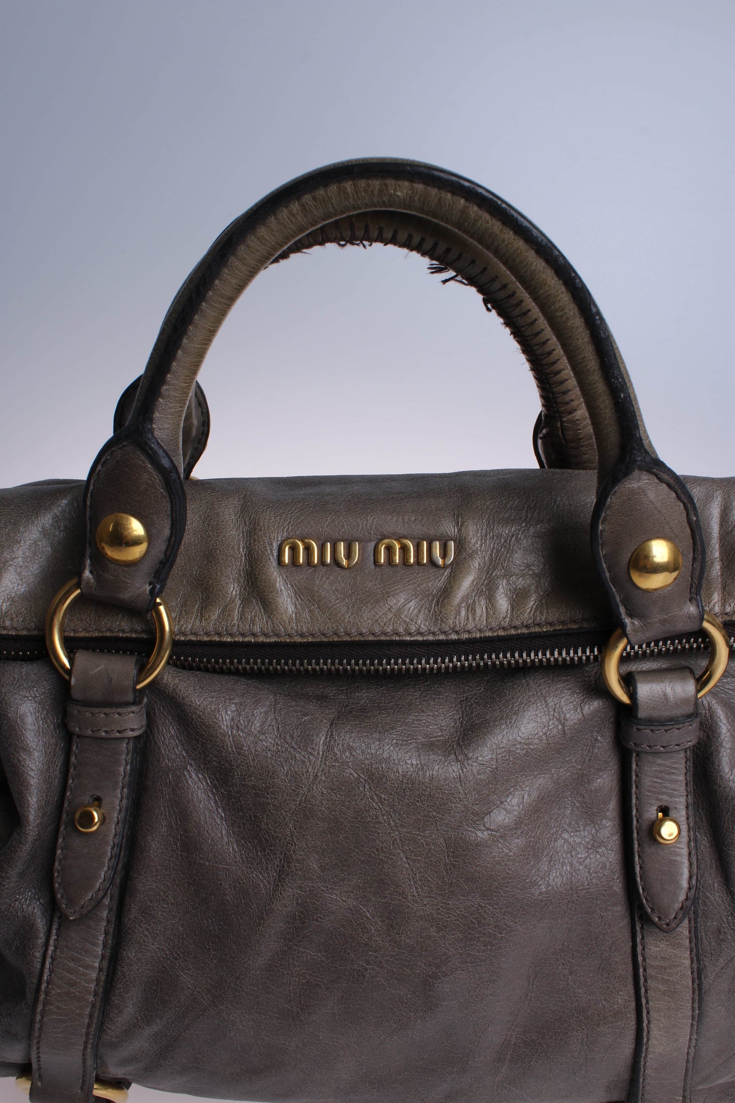 Miu Miu Vitello Lux Bow Bag