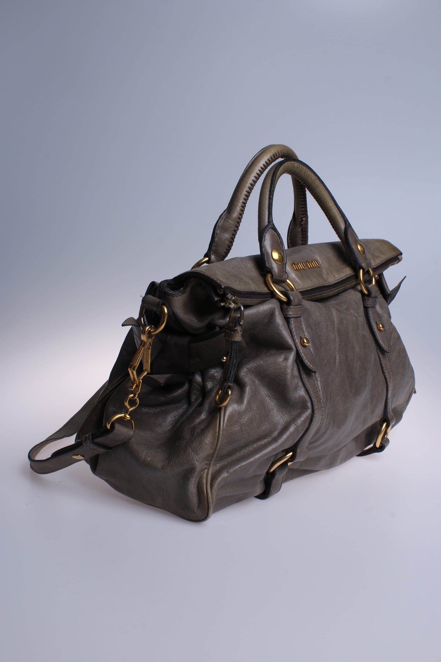 Miu Miu Vitello Lux Bow Bag