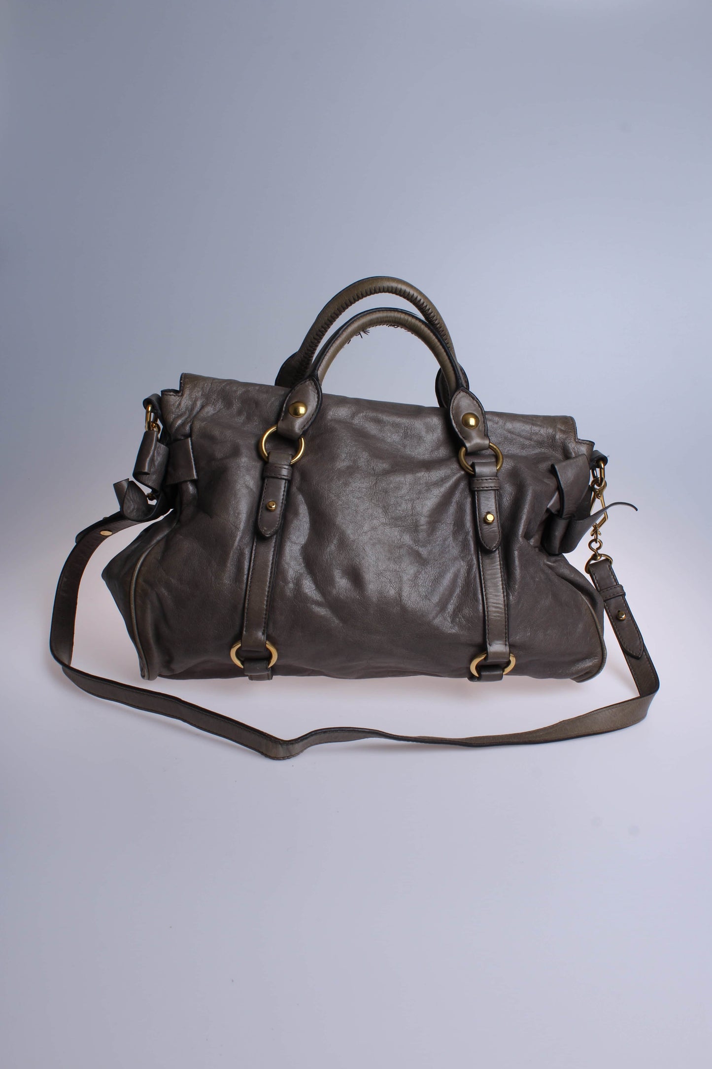 Miu Miu Vitello Lux Bow Bag