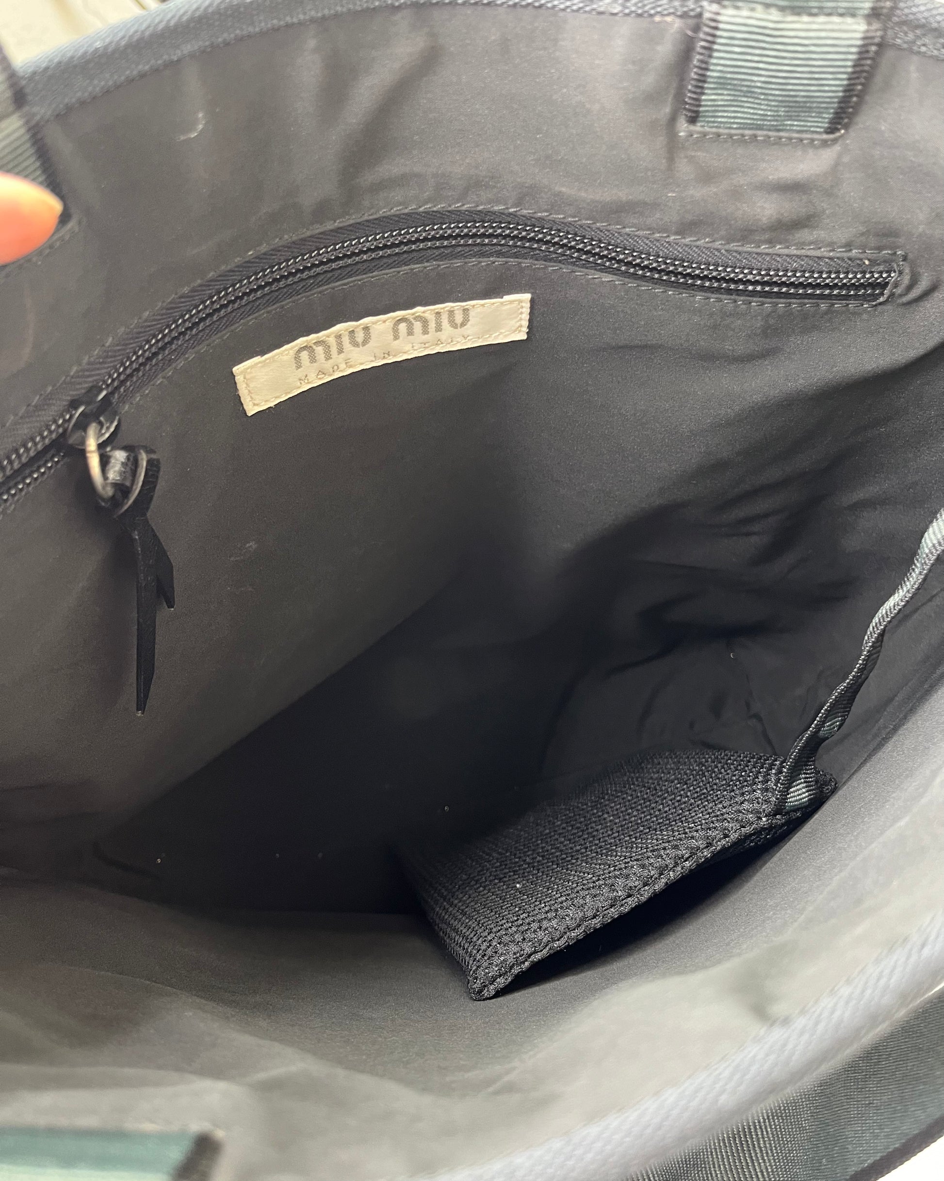Miu Miu Archive Leather Tote Bag – Amber Handbags