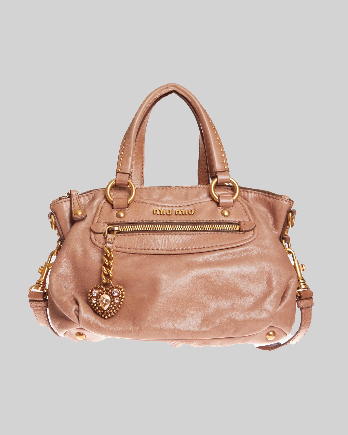 Miu Miu Leather Shoulder Bag