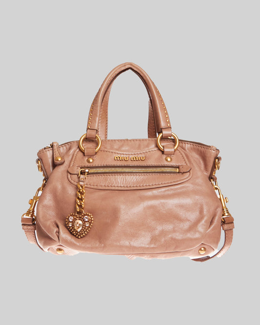 Miu Miu Leather Shoulder Bag