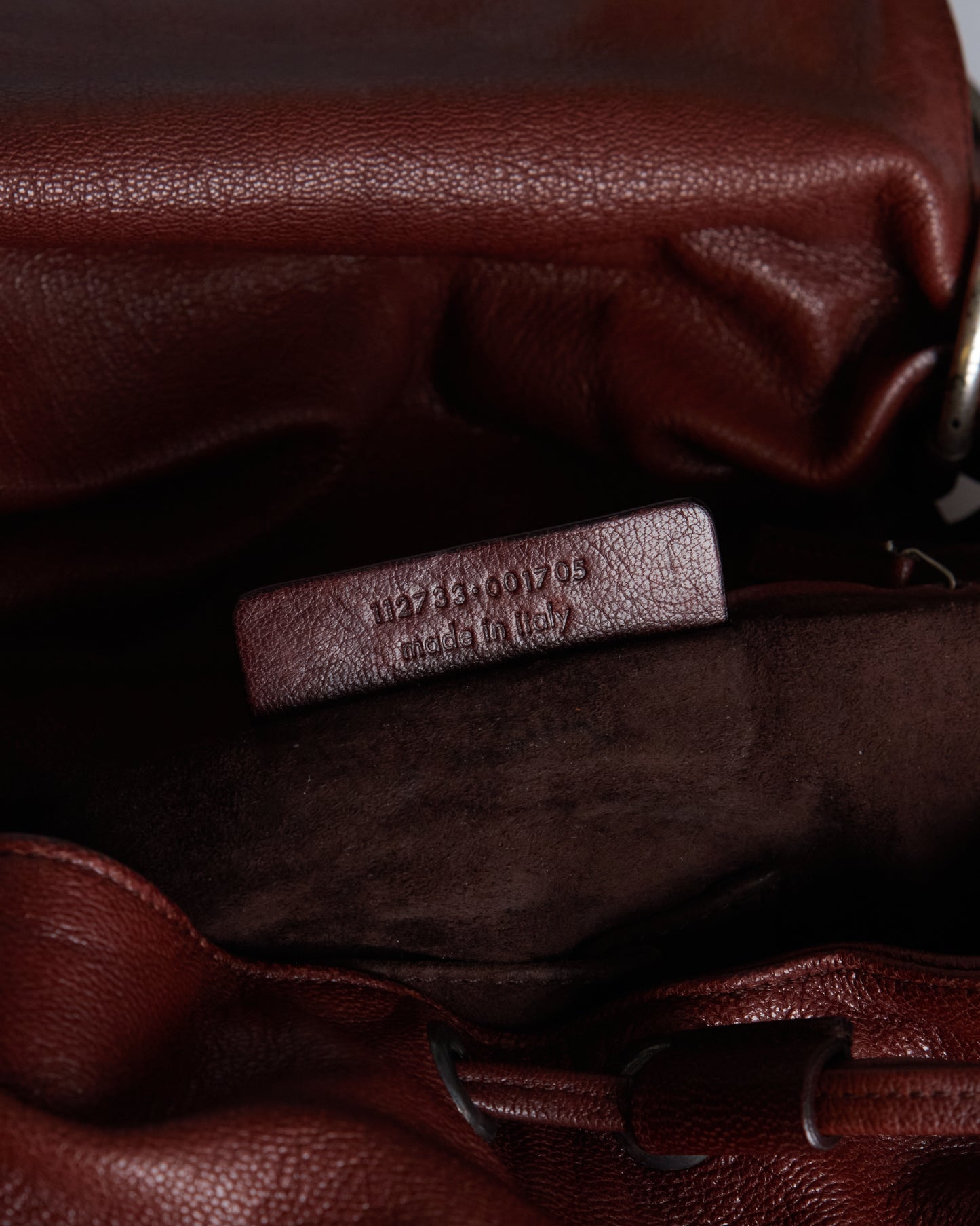 Yves Saint Laurent Nadja Rose Ruffle Bag