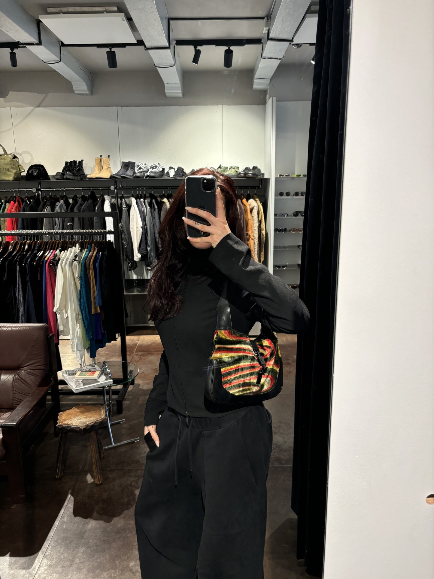 Gucci Velour Jackie