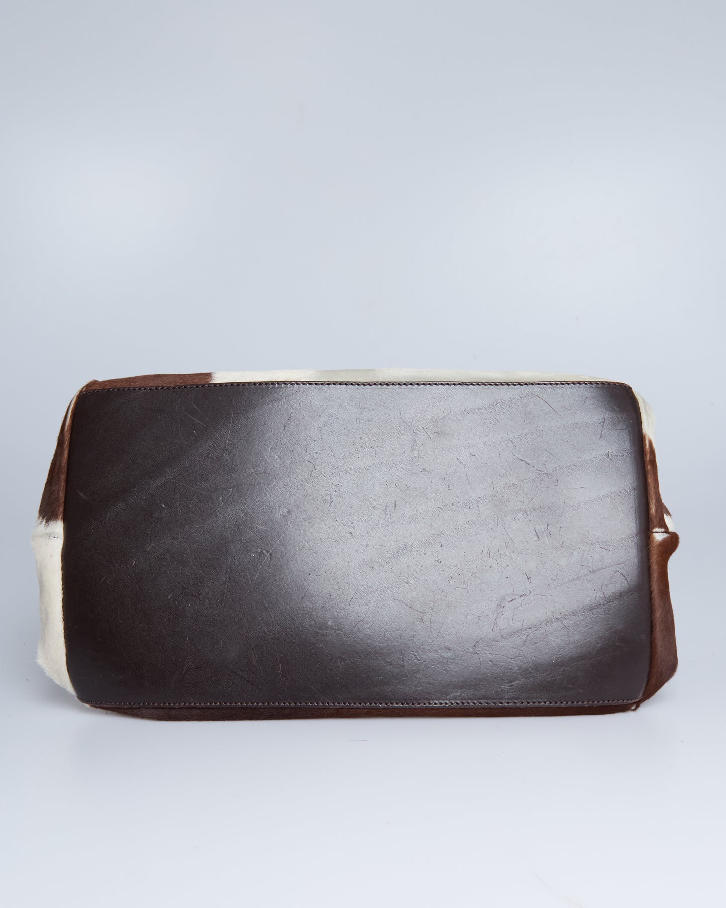 Miu Miu Corduroy Pony Hair Tote Bag