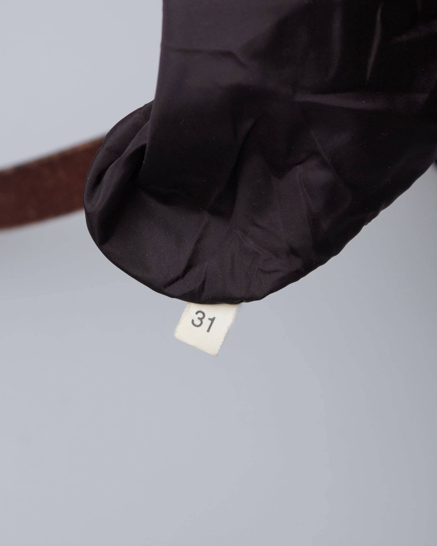 Miu Miu Corduroy Pony Hair Tote Bag