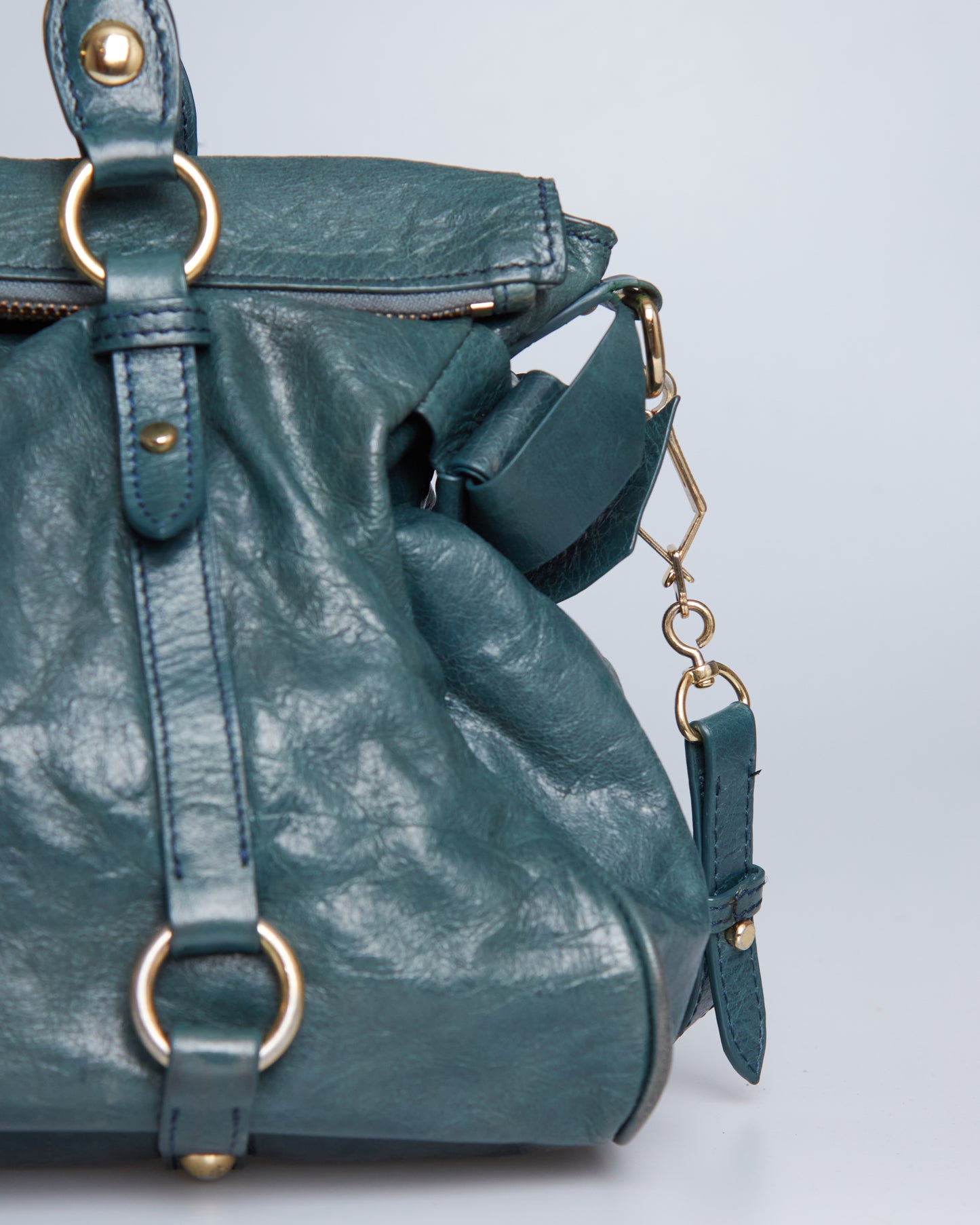 Miu Miu Vitello Lux Bow