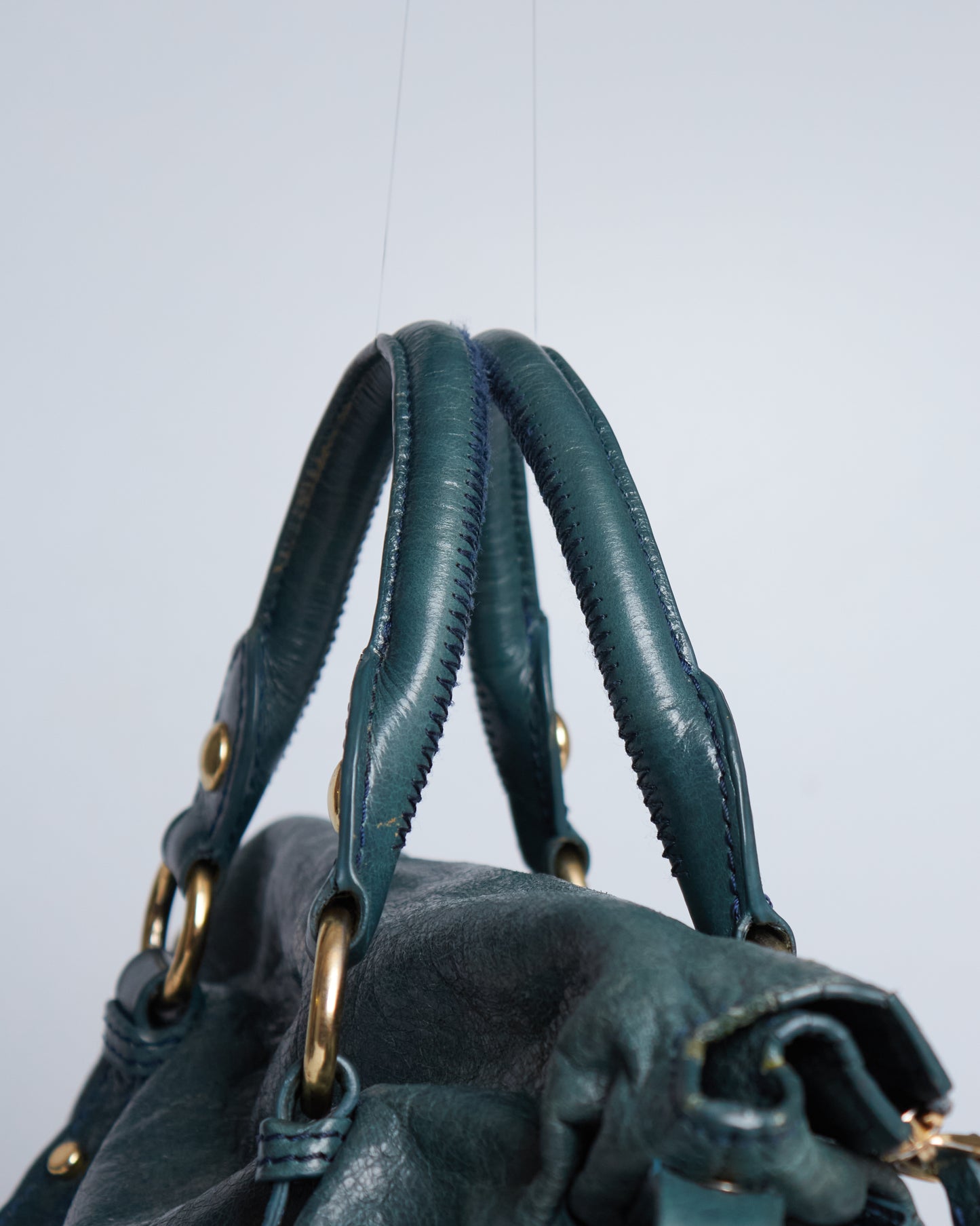 Miu Miu Vitello Lux Bow