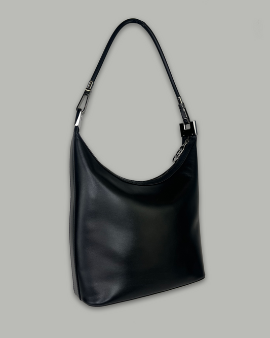 Gucci by Tom Ford Black Leather Shoulderbag