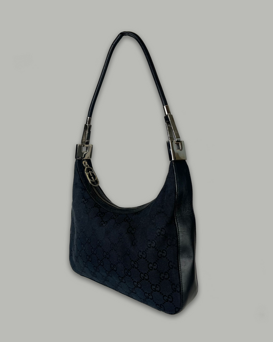 Gucci by Tom Ford Canvas Monogram Shoulderbag Small