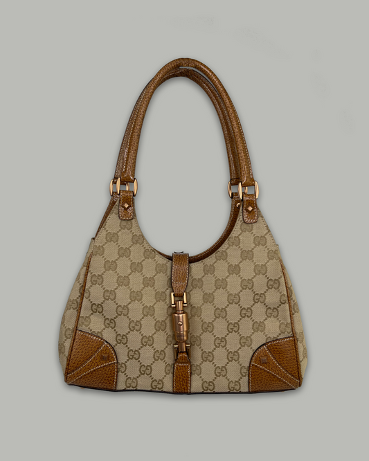 Gucci Jackie GG Canvas Beige