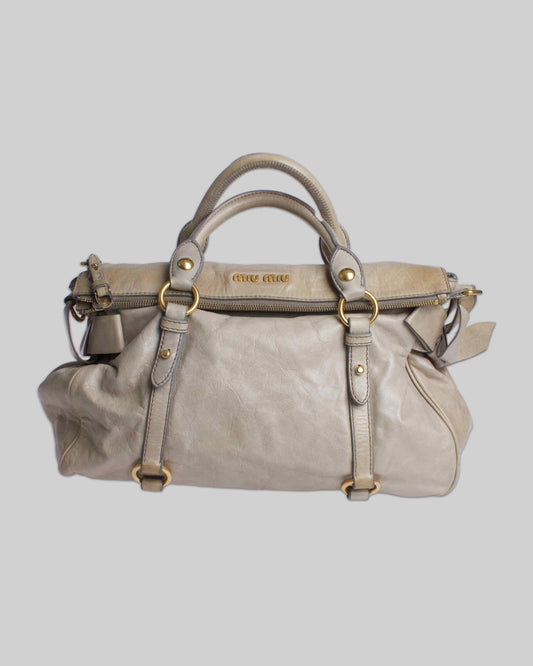 Miu Miu Vitello Lux Bow Bag