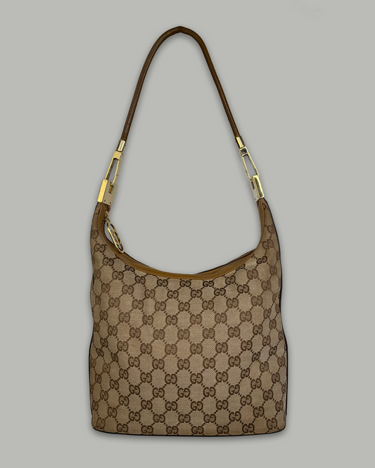 Gucci by Tom Ford GG Canvas Shoulderbag Camel
