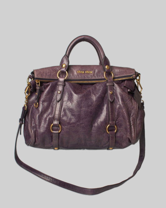 Miu Miu Vitello Lux Bow Bag