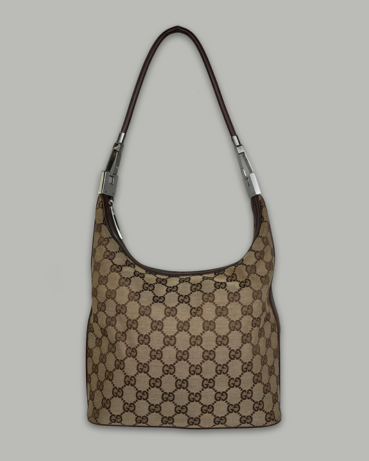 Gucci by Tom Ford GG Canvas Shoulderbag Dark Brown