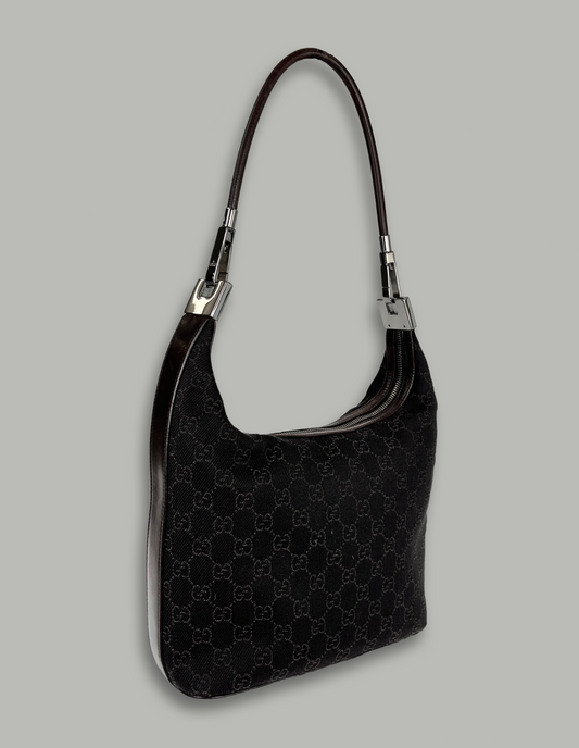 Gucci by Tom Ford GG Canvas Shoulderbag Dark Brown