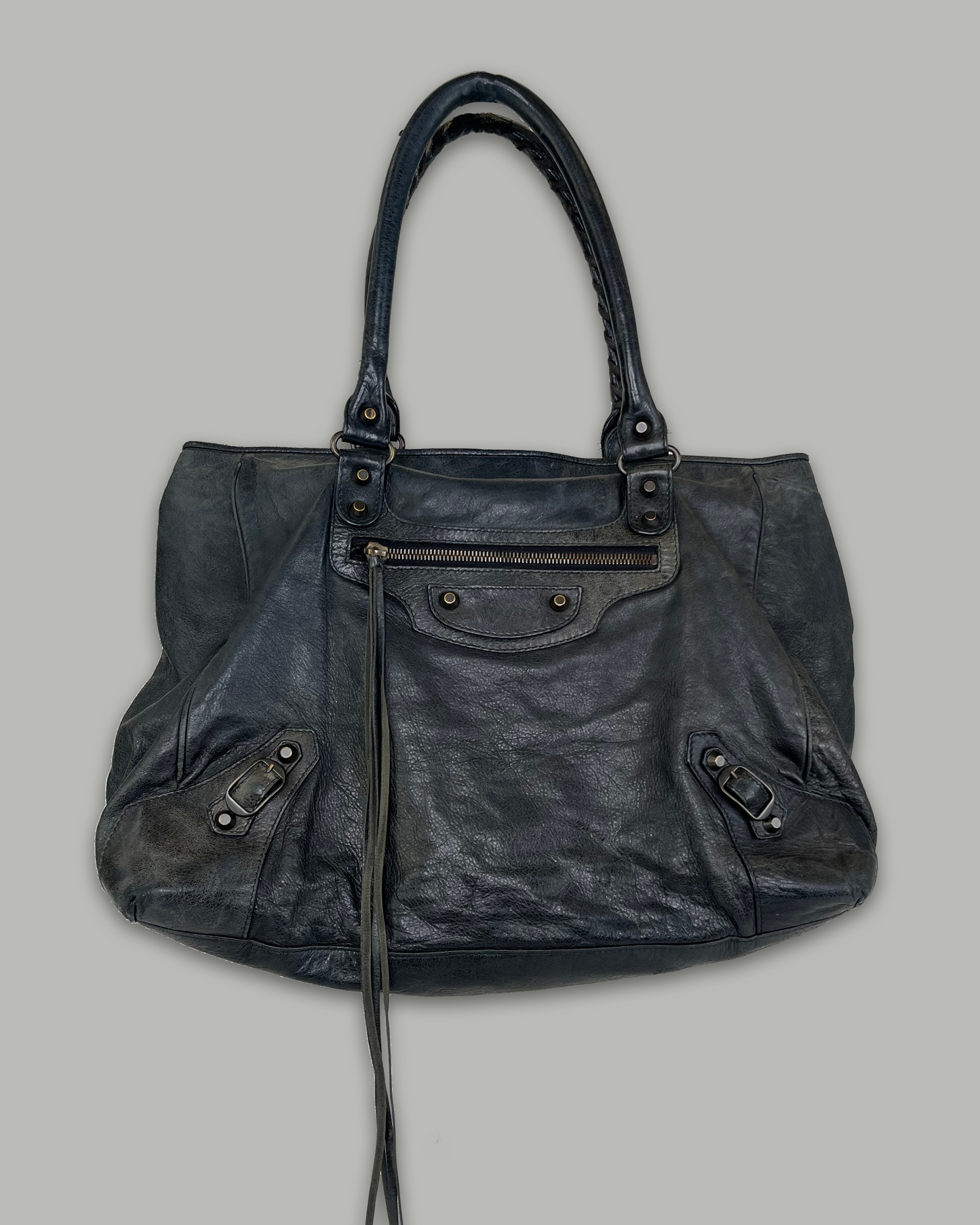 Balenciaga The Giant Tote Bag Black