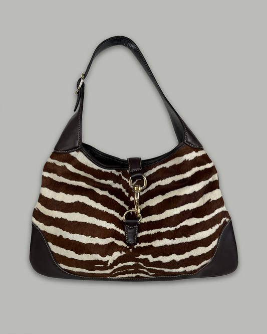 Gucci Jackie Brown Pony Hair