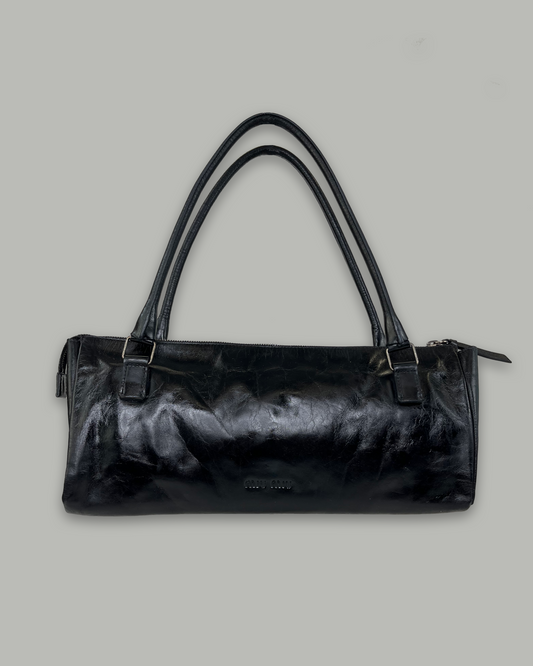 Miu Miu Leather Baguette Shoulderbag