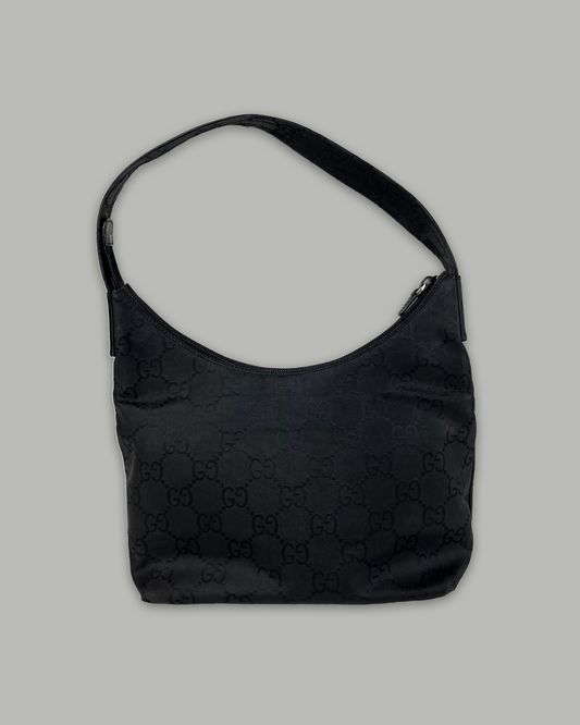 Gucci GG Nylon Shoulderbag Black