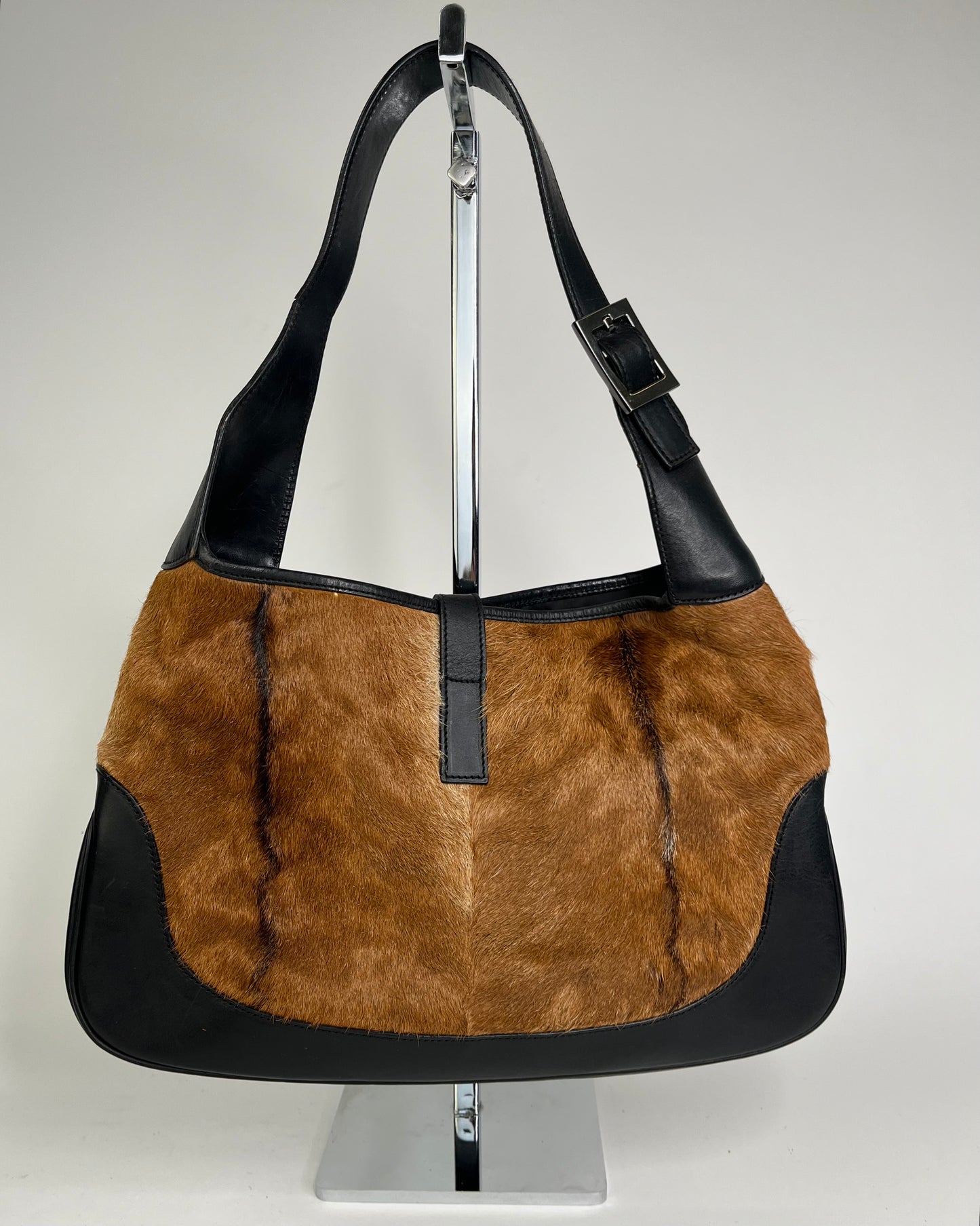 Gucci Jackie Brown Pony Hair