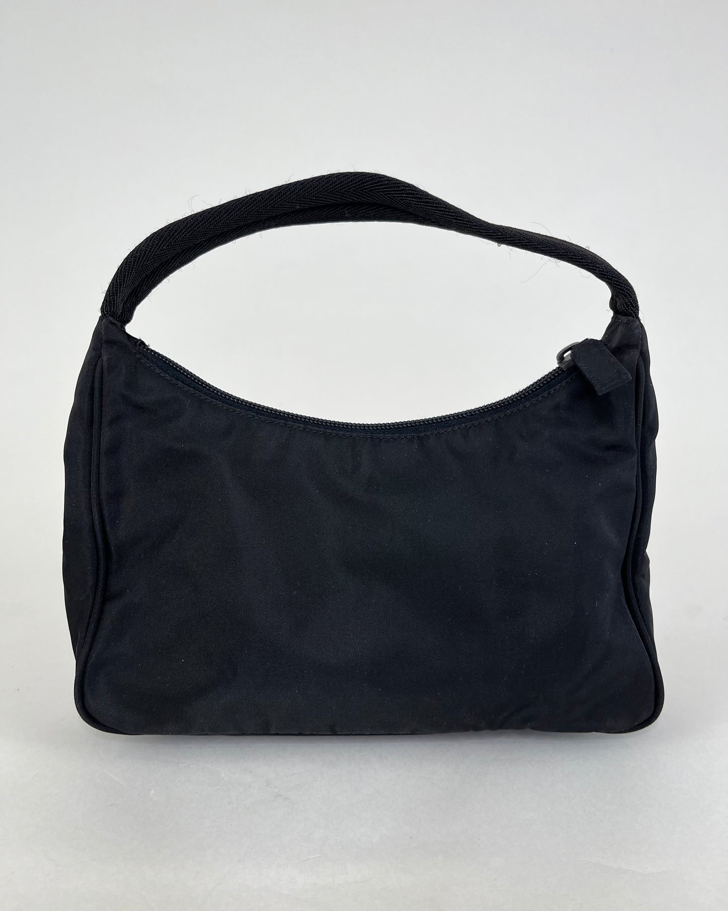 Prada Tessuto Hobo Handbag Black