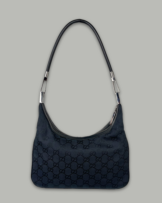 Gucci by Tom Ford Canvas Monogram Shoulderbag Small