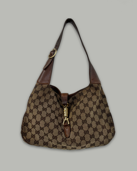 Gucci Jackie GG Canvas Brown